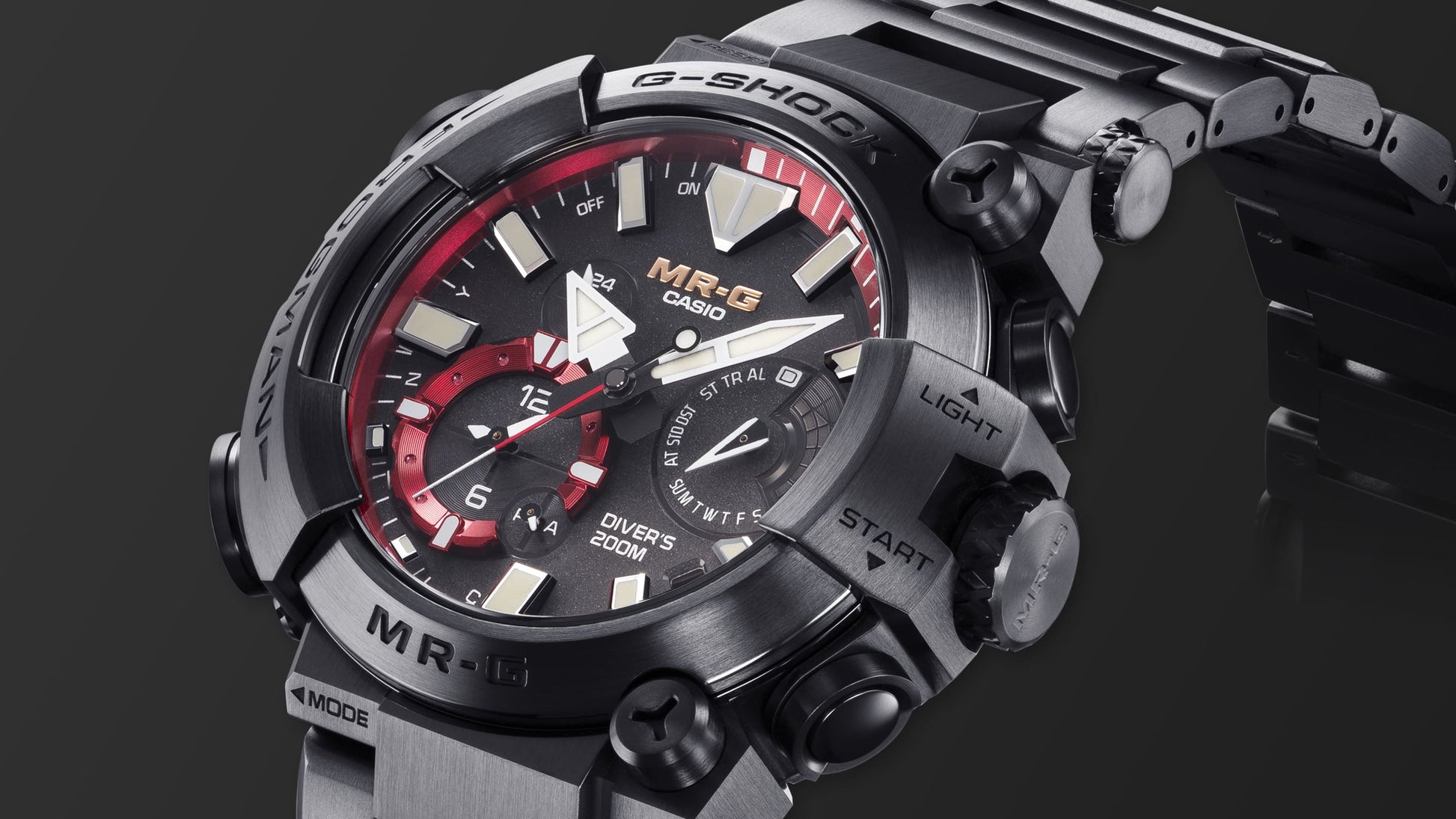 Casio MRGBF1000B1A | G-SHOCK FROGMAN MR-G Titanium Dive Watch | Casio G-SHOCK