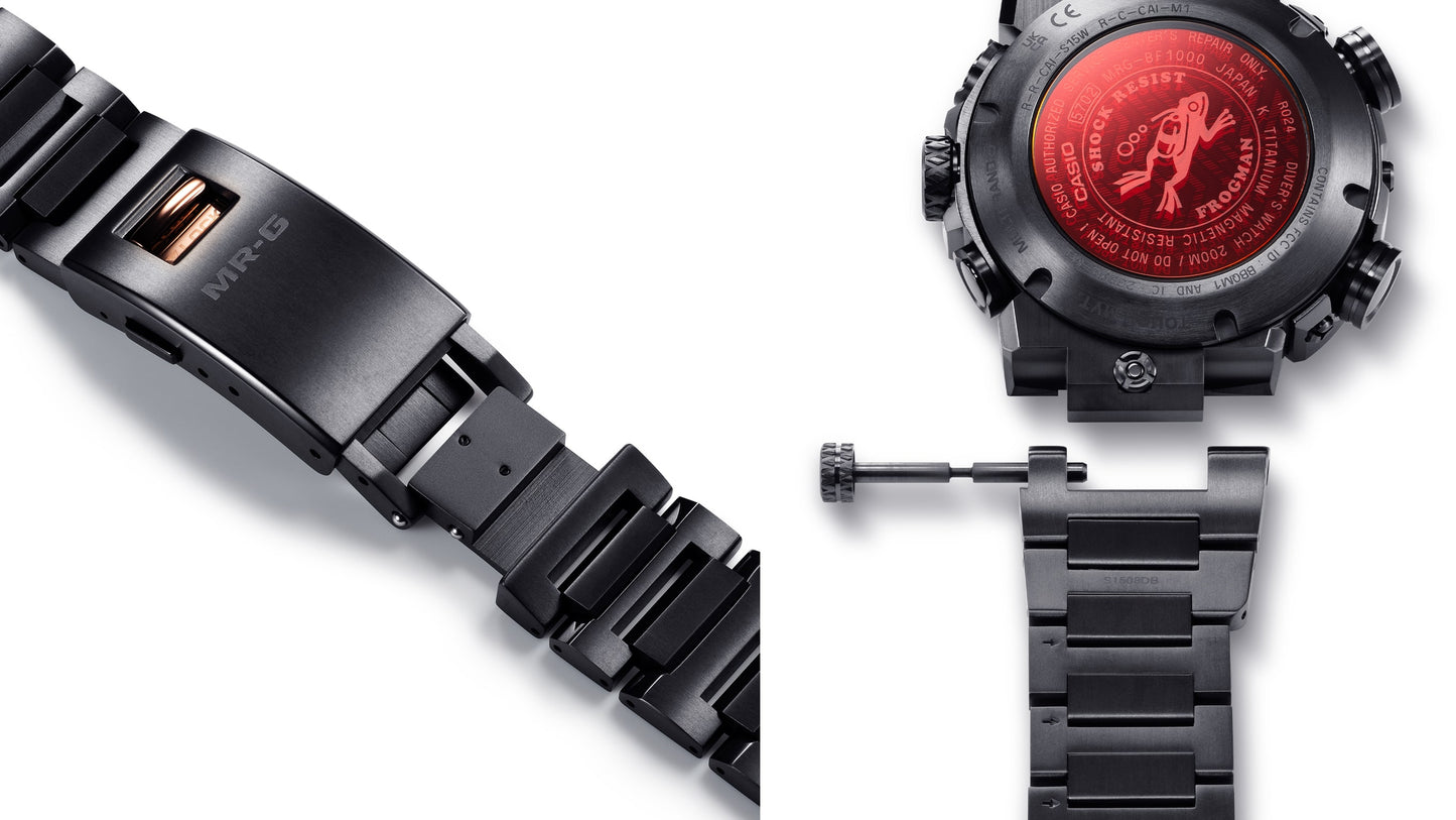 Casio MRGBF1000B1A | G-SHOCK FROGMAN MR-G Titanium Dive Watch | Casio G-SHOCK