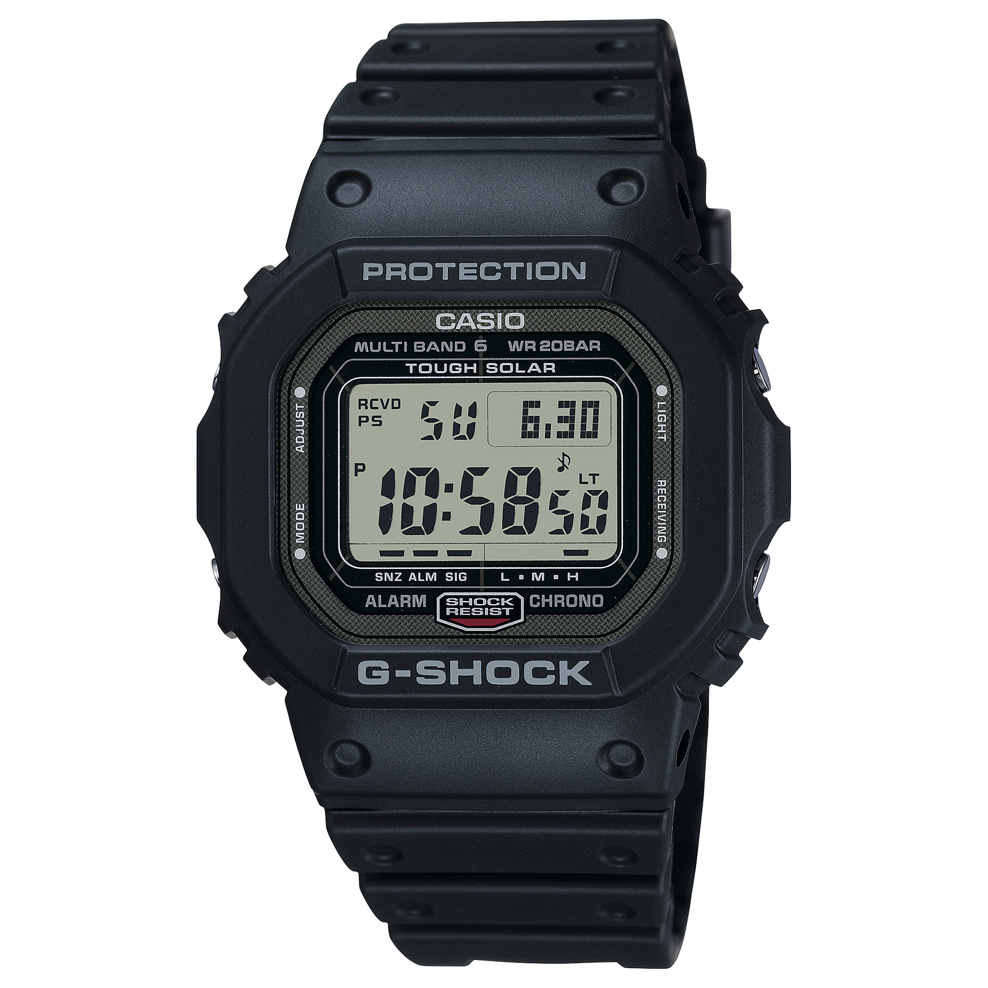 Casio GW5000U-1 | G-SHOCK 5600 SERIES Black