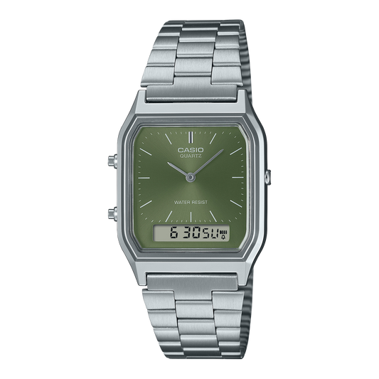 Casio AQ230A-3A | Casio AQ230 | Vintage Silver Watch | Casio