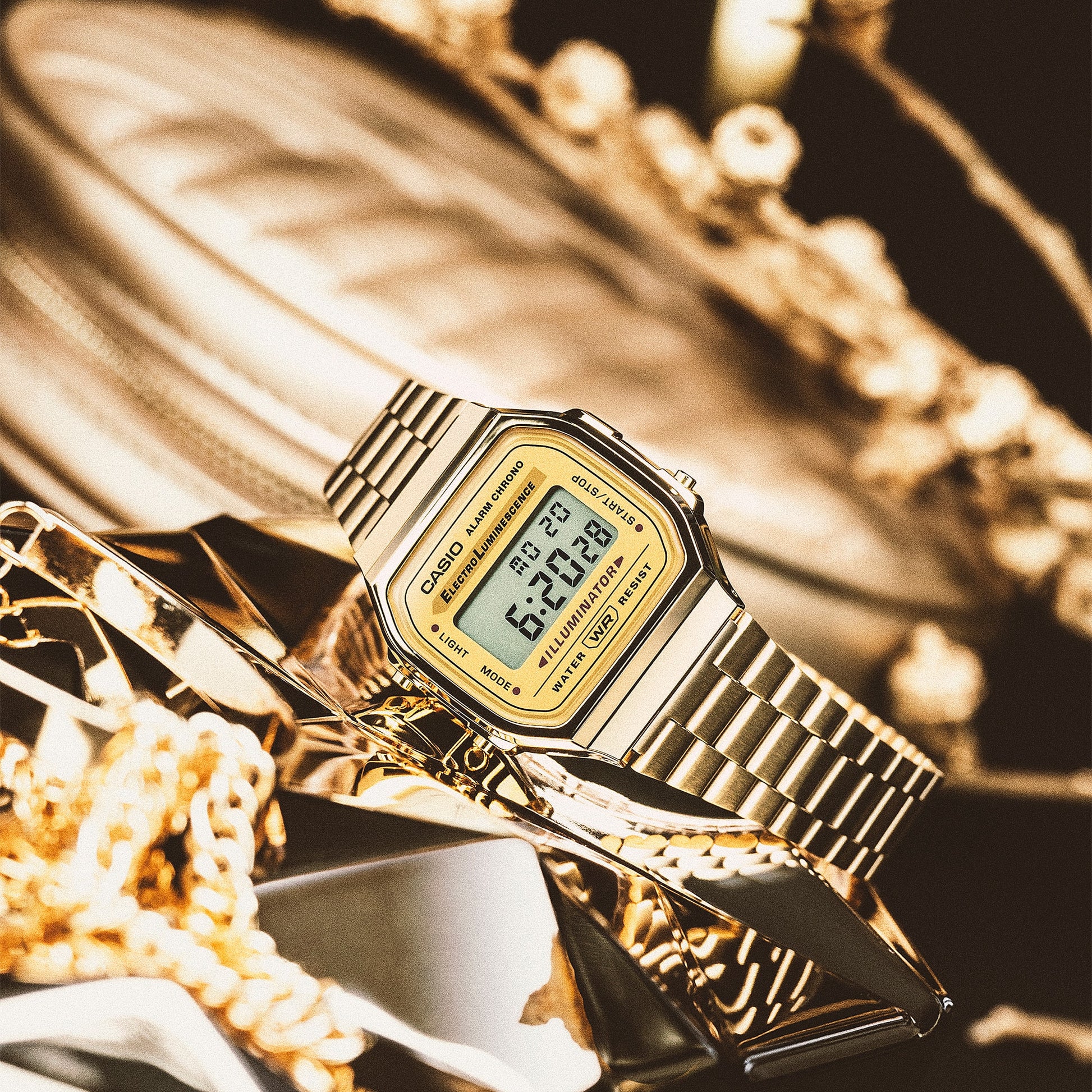 Casio A168WG-9VT | Vintage Gold Watch