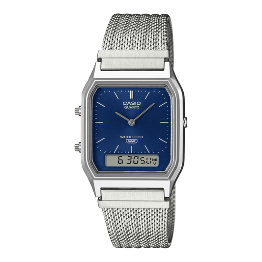 Casio AQ230EM-2A VINTAGE Silver