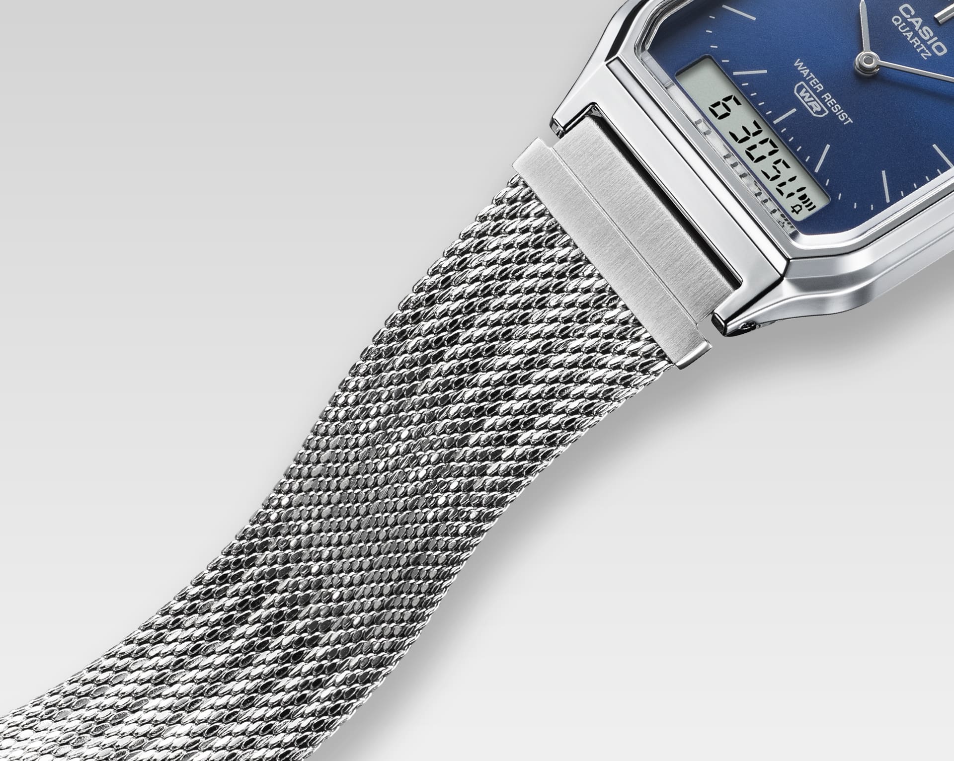 Casio AQ230EM-2A VINTAGE Silver
