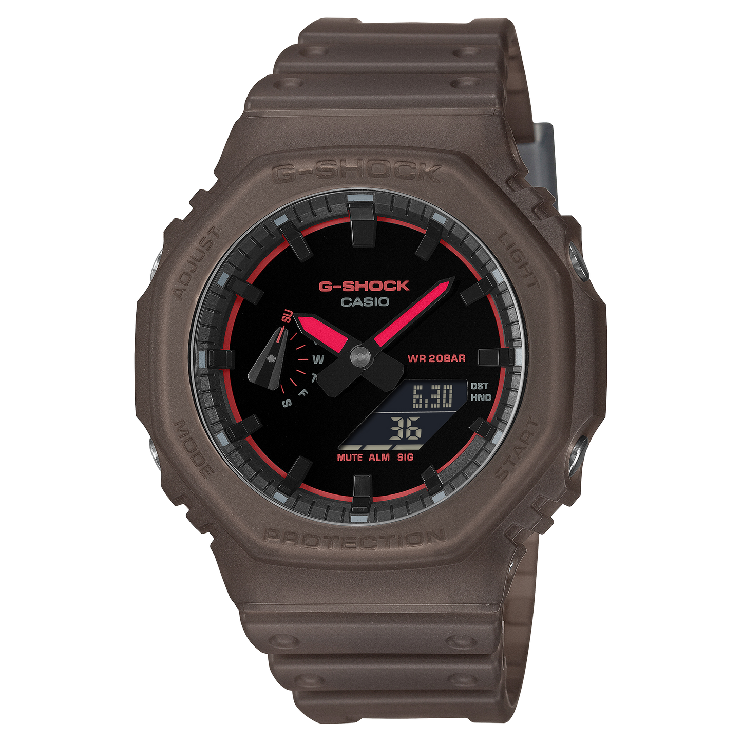 Casio GA2100K-5A | G-SHOCK ANALOG-DIGITAL Transparent color