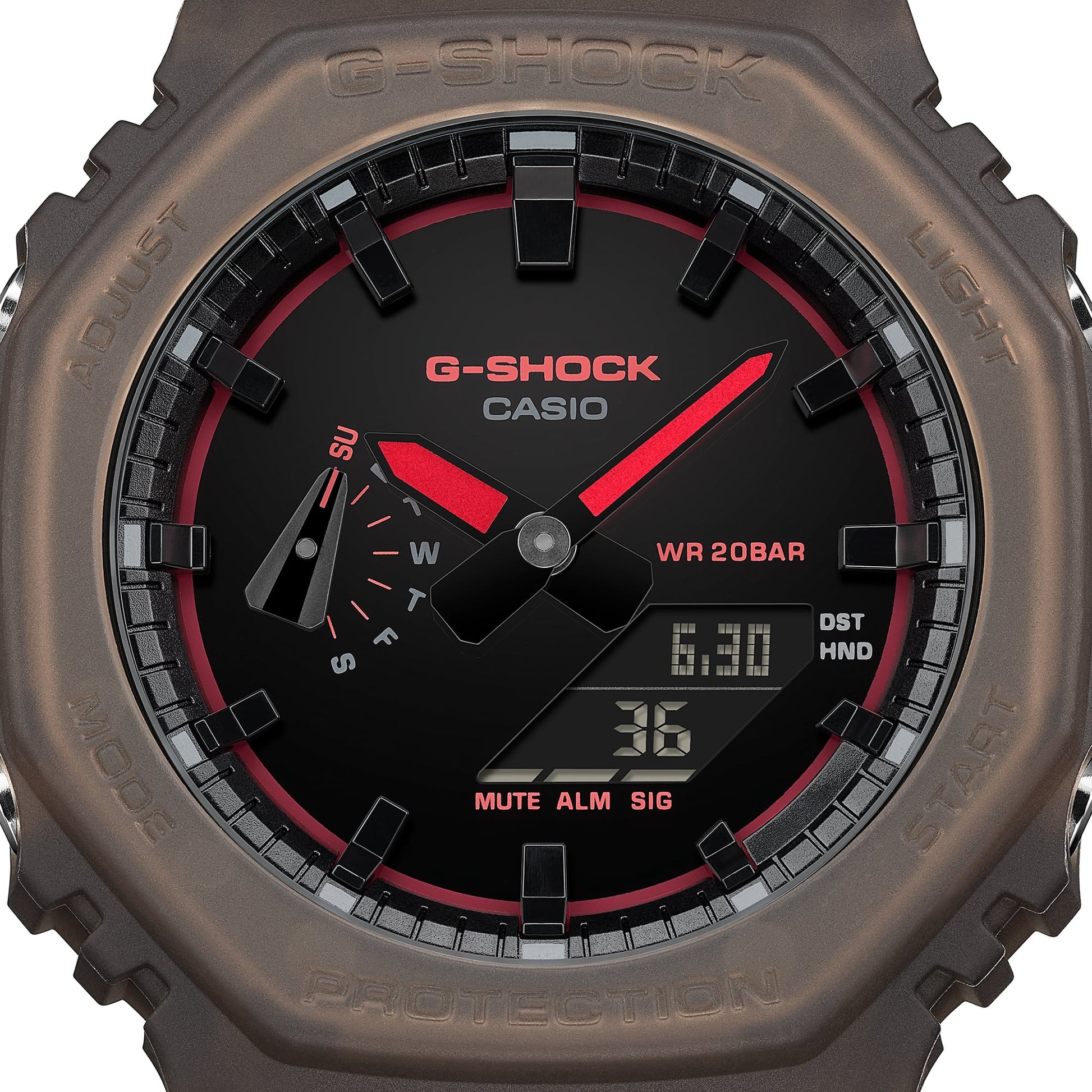 Casio GA2100K-5A | G-SHOCK ANALOG-DIGITAL Transparent color