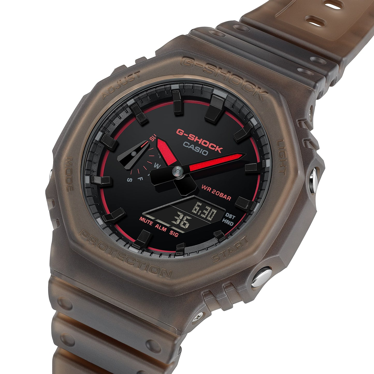 Casio GA2100K-5A | G-SHOCK ANALOG-DIGITAL Transparent color
