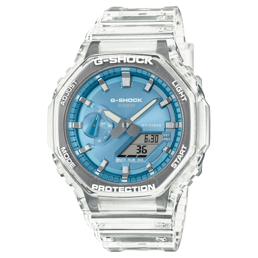 Casio GA2100BM-7A2 | G-SHOCK ANALOG-DIGITAL Transparent color