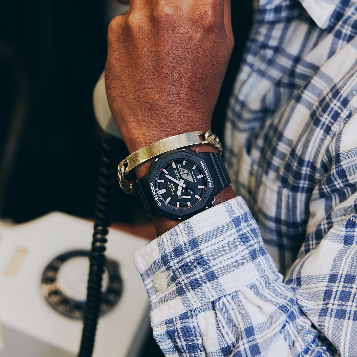 Casio GA2100RL-1A | G-SHOCK ANALOG-DIGITAL Black