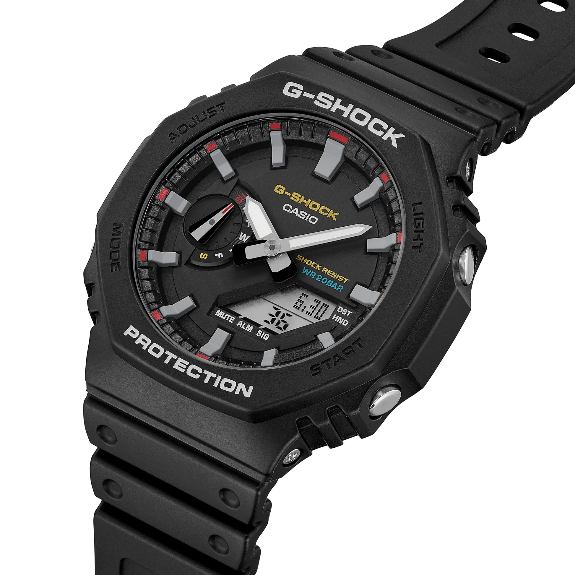 Casio GA2100RL-1A | G-SHOCK ANALOG-DIGITAL Black