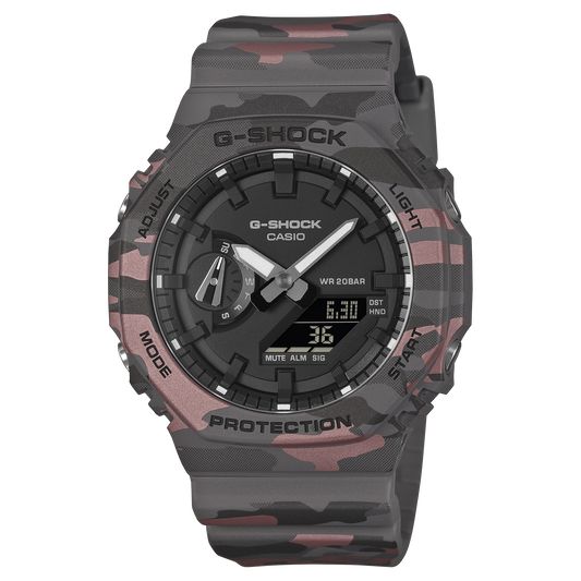 Casio GA2100CM-8A | G-SHOCK ANALOG-DIGITAL Gray