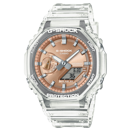 Casio GA2100BM-7A5 | G-SHOCK ANALOG-DIGITAL Transparent color