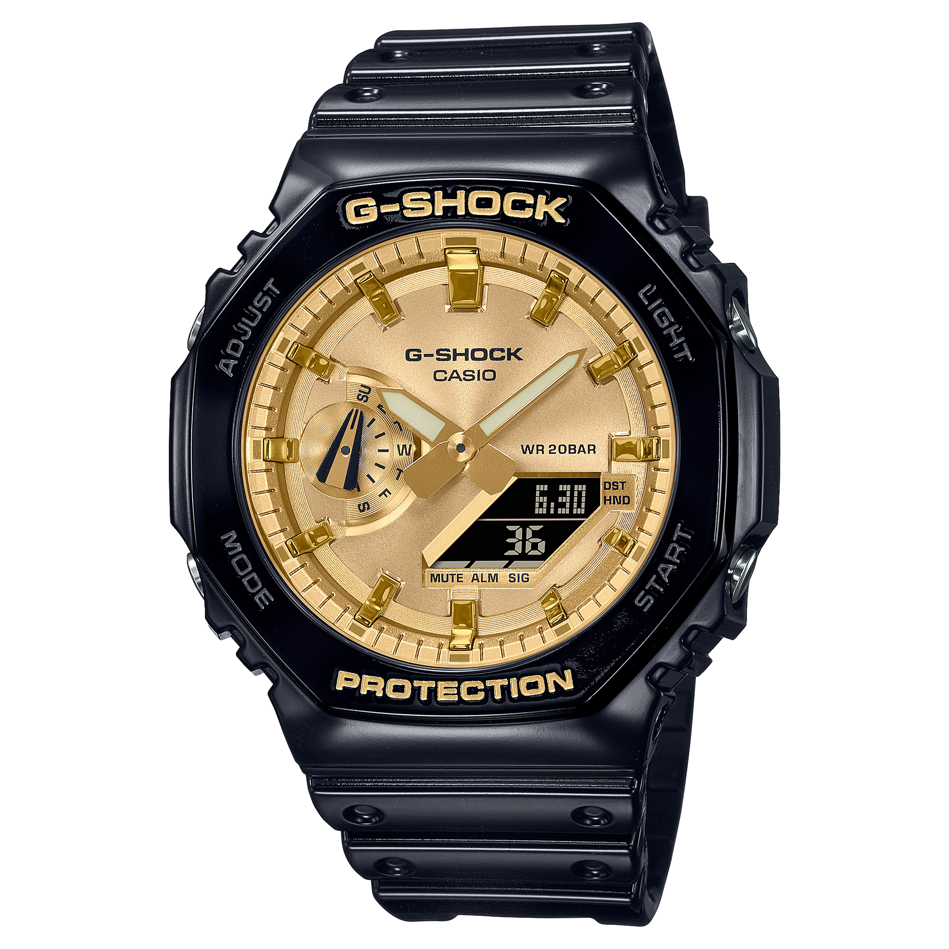 Casio GA2100GB-1A | G-SHOCK 2100 Series Black