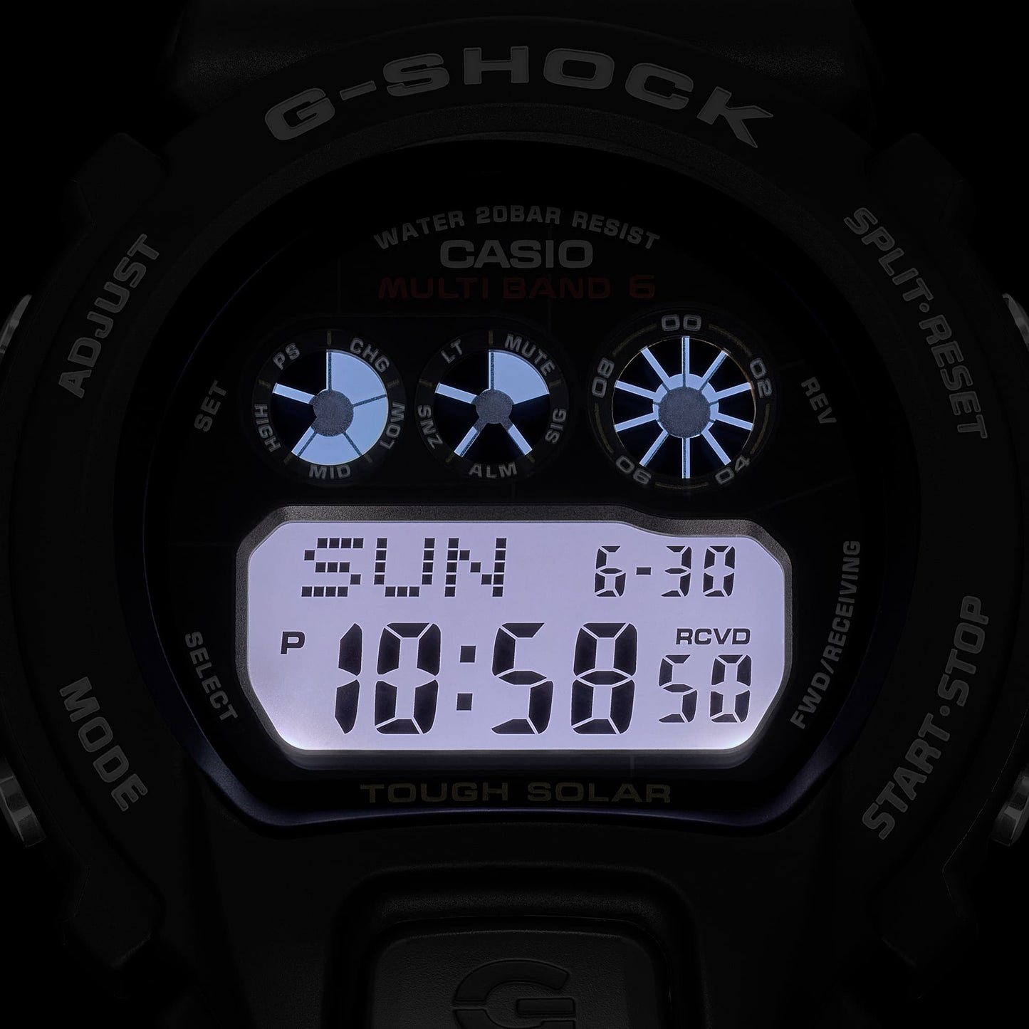 Casio GW6900U-1 | G-SHOCK DIGITAL Black