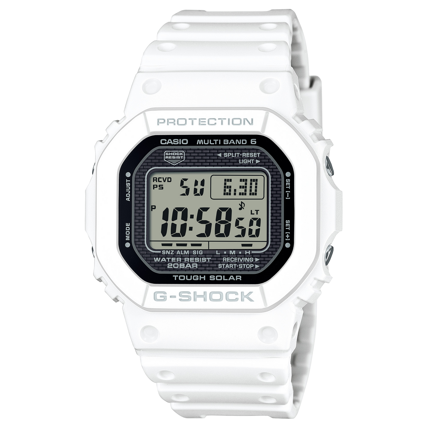 Casio GW5000HS-7 | G-SHOCK DIGITAL White