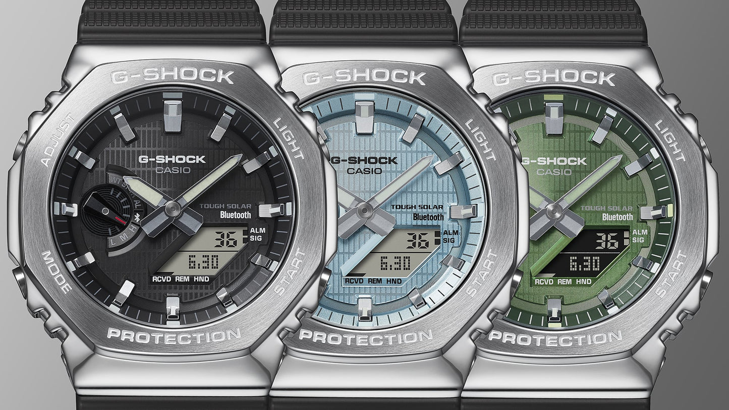 Casio GBM2100A-1A2 | G-SHOCK G-STEEL Silver