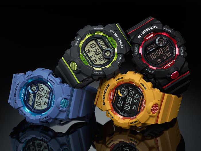 Casio GBD800-1 | Digital Black Step Tracker Men's Watch G-SHOCK