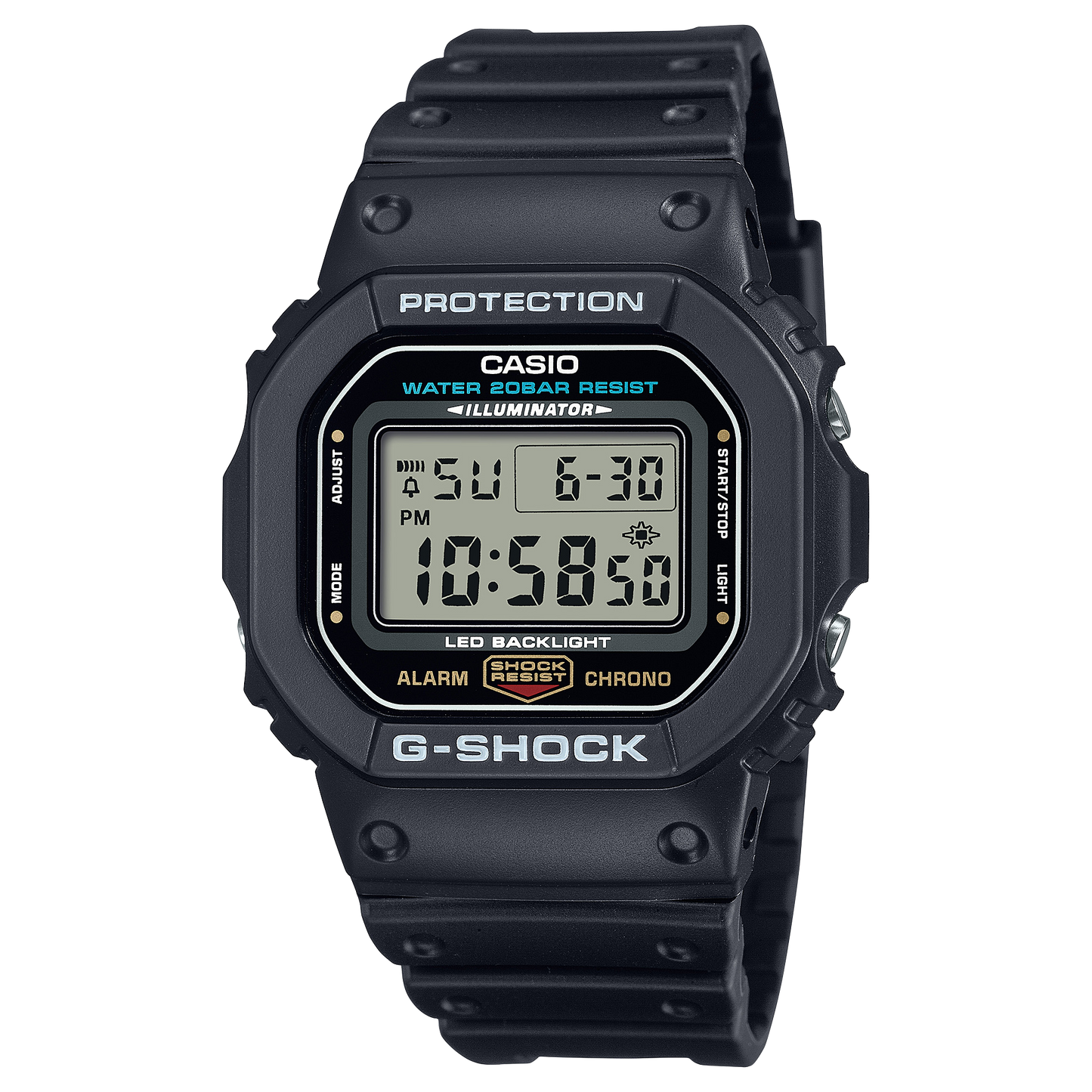 Casio DW5600E-1V | Classic G-SHOCK DW5600E-1V Digital 5600 Series Watch | Casio