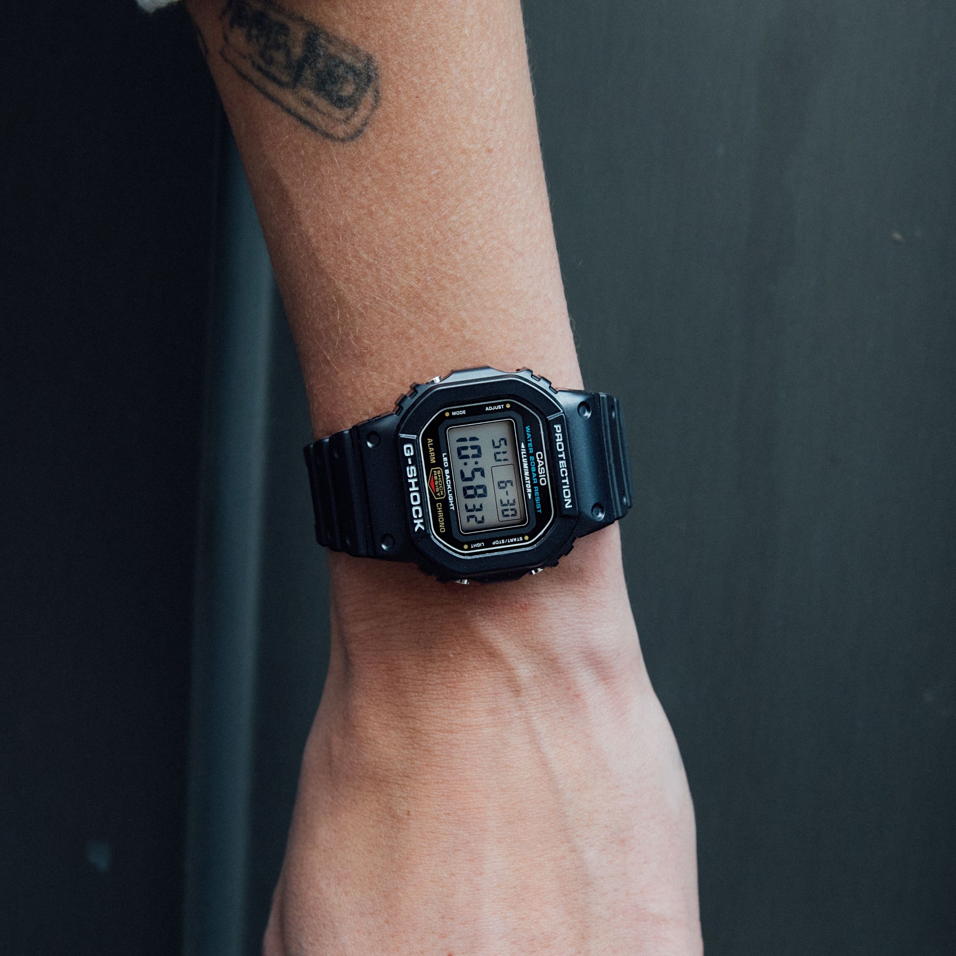 Casio DW5600E-1V | Classic G-SHOCK DW5600E-1V Digital 5600 Series Watch | Casio
