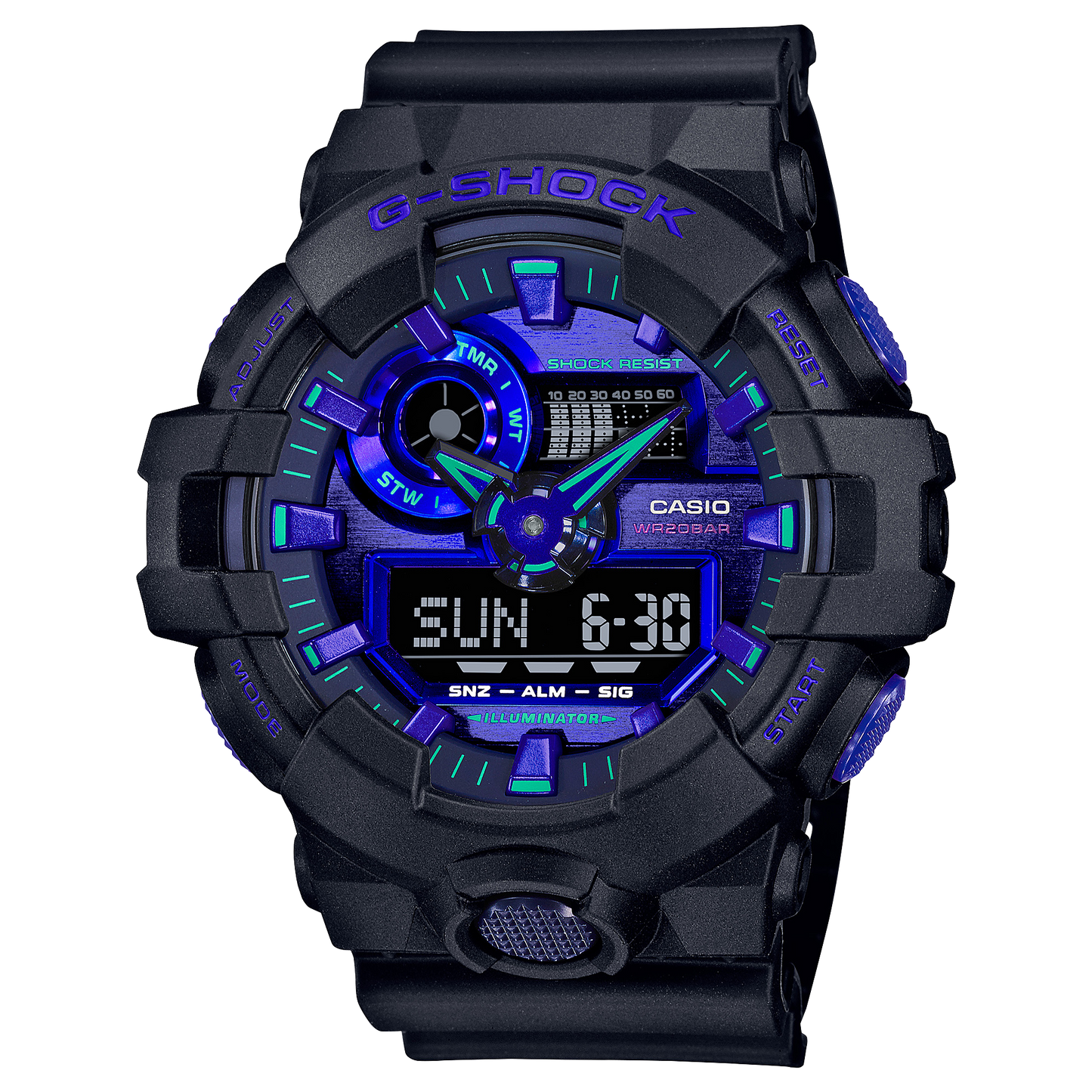 Casio GA700VB-1A | Analog-Digital Men's Watch G-SHOCK