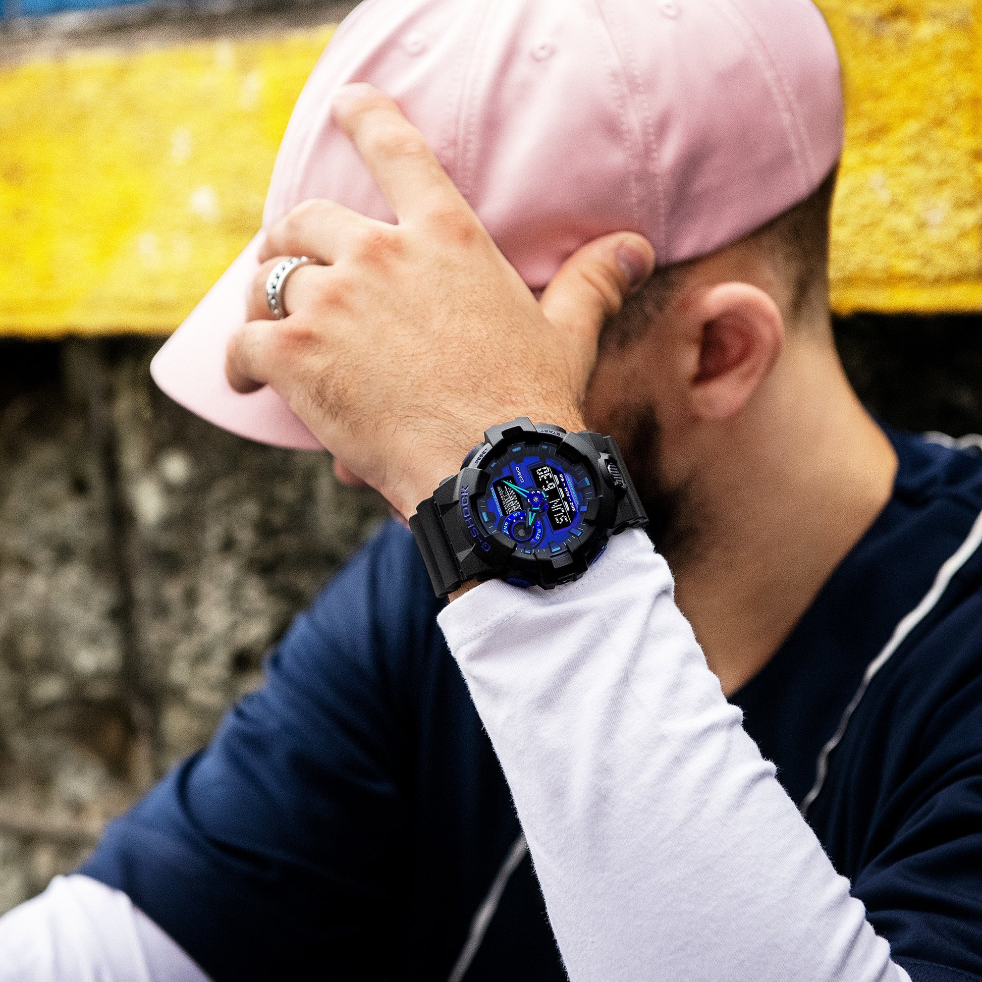 Casio GA700VB-1A | Analog-Digital Men's Watch G-SHOCK
