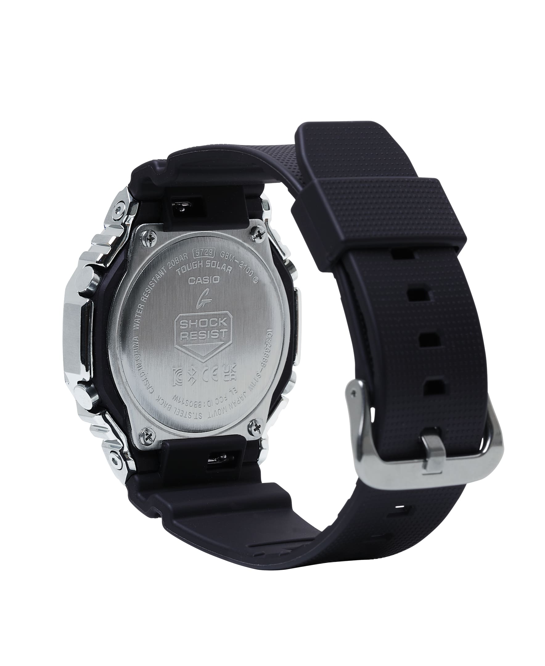 Casio GBM2100A-1A3 | G-SHOCK G-STEEL Silver