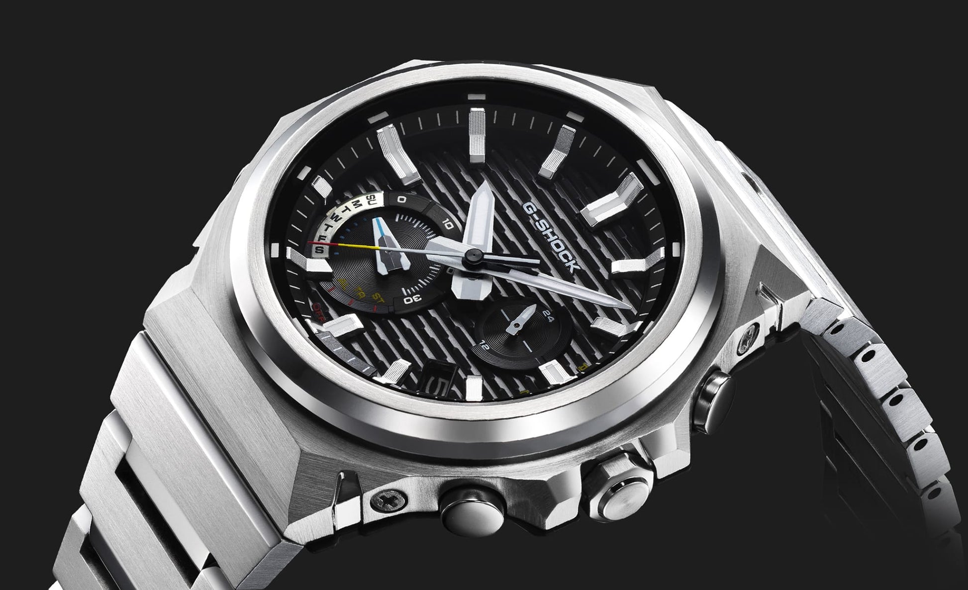 Casio GSTB1000D-1A | G-SHOCK G-STEEL Silver
