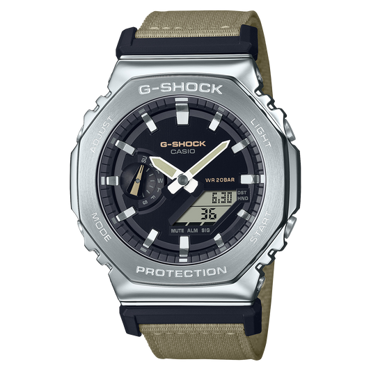 Casio GM2100C-5A | G-SHOCK G-STEEL Silver