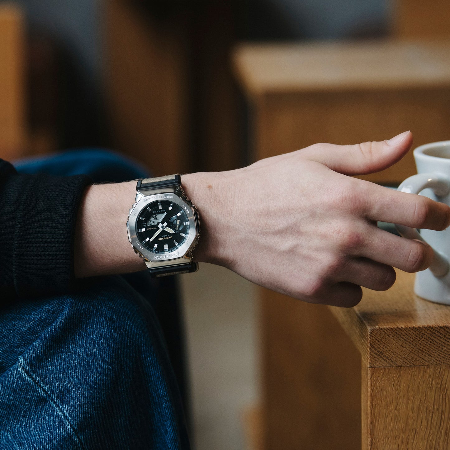 Casio GM2100C-5A | G-SHOCK G-STEEL Silver