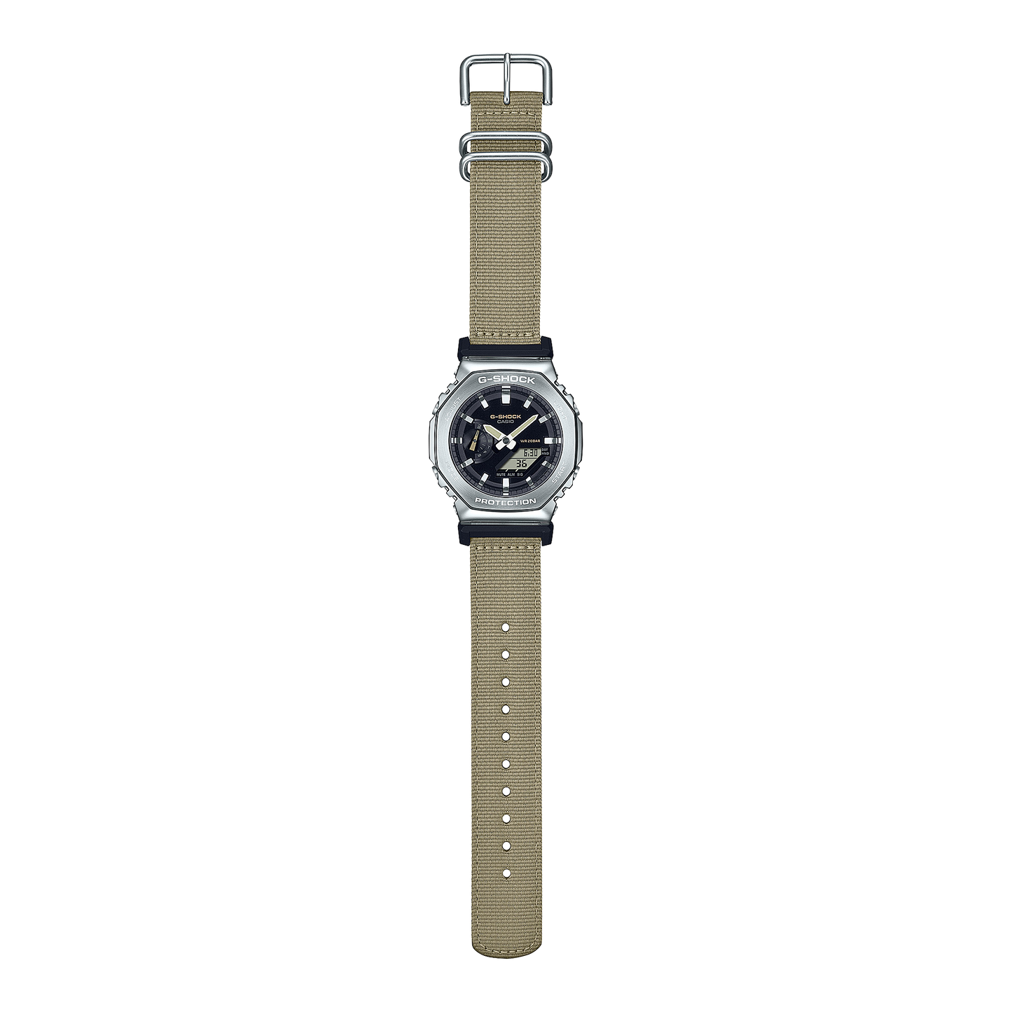 Casio GM2100C-5A | G-SHOCK G-STEEL Silver