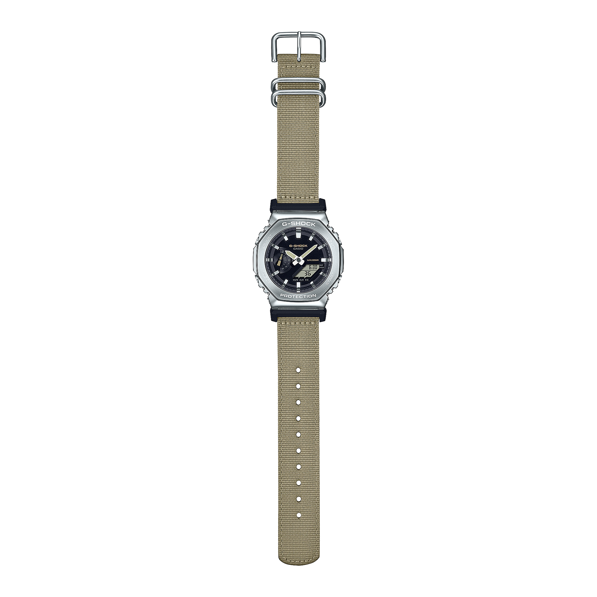 Casio GM2100C-5A | G-SHOCK G-STEEL Silver