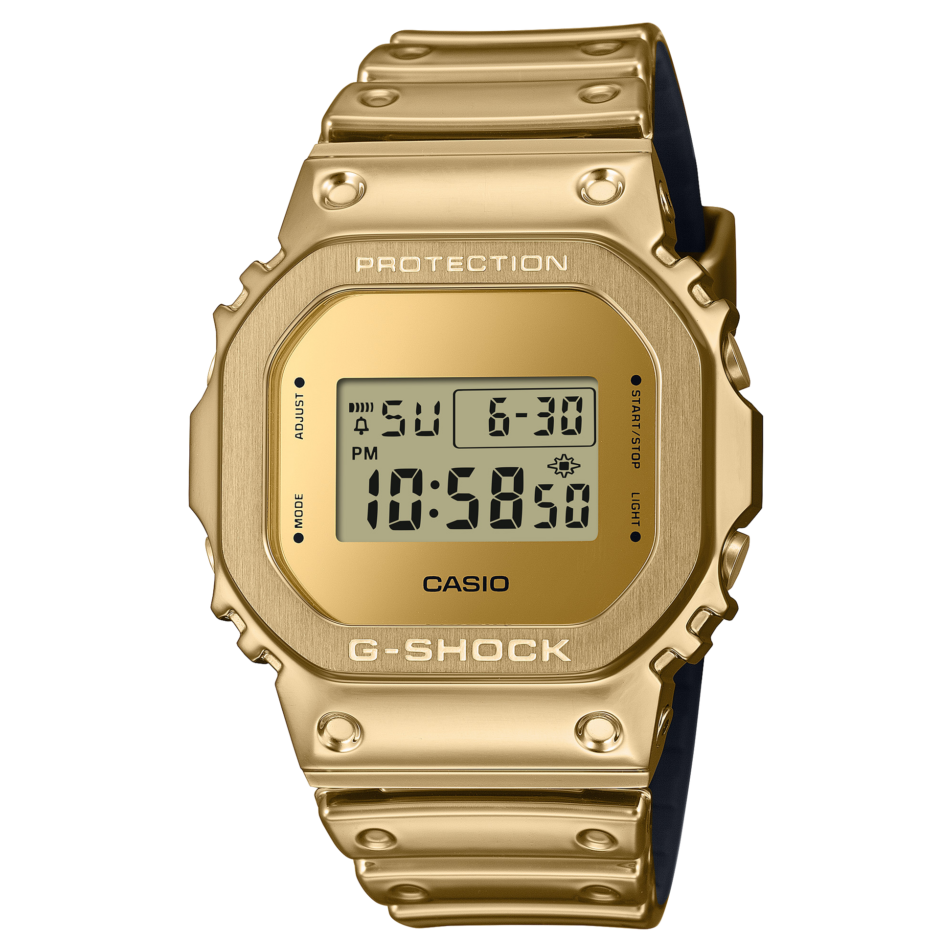 Casio GM5600YMG-9 | G-SHOCK 5600 with Silicone Watch Band | Casio