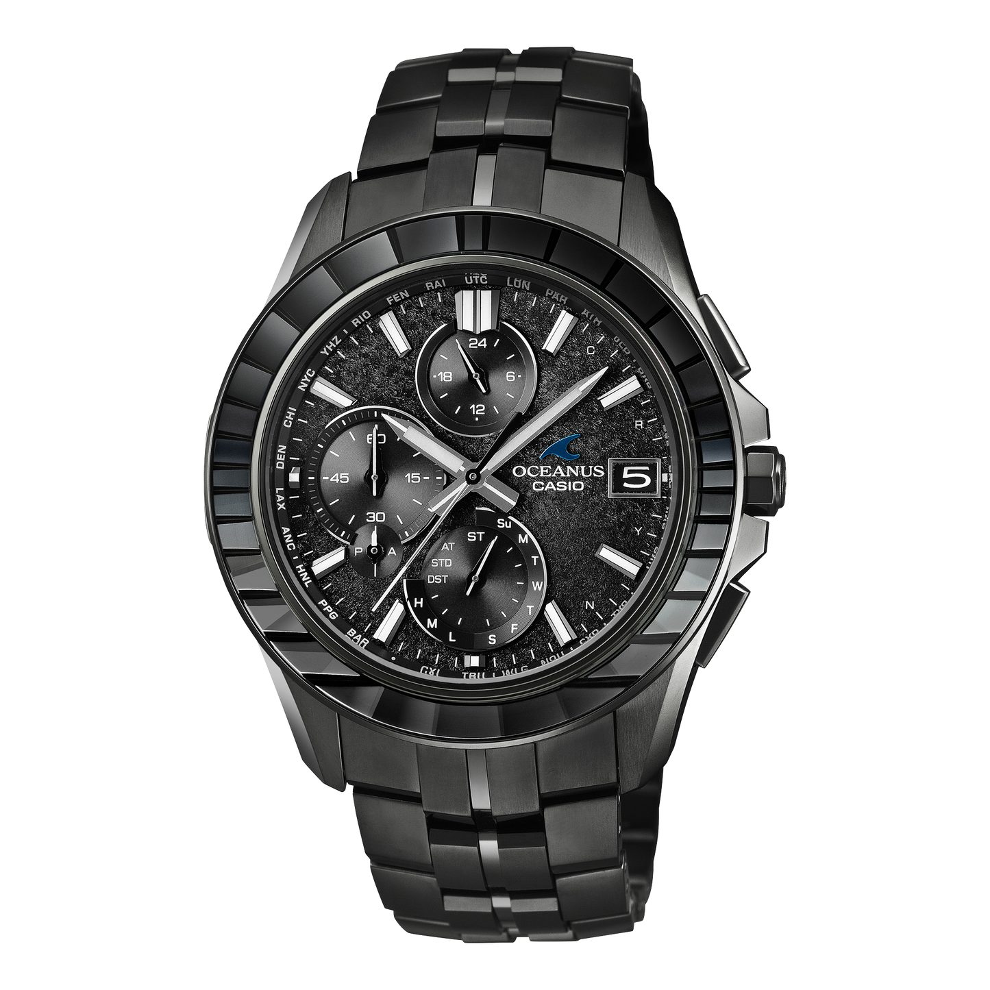 Casio OCWS7000CN1A | OCEANUS Manta Black