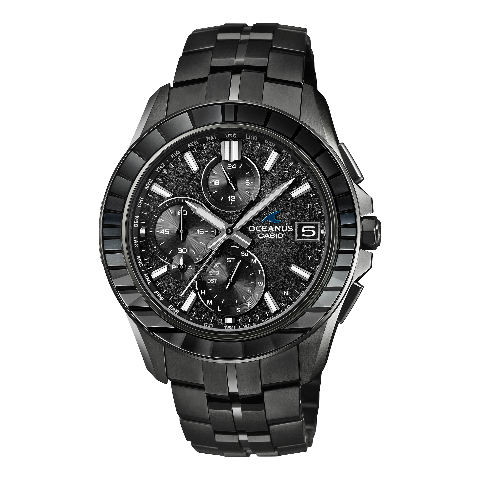 Casio OCWS7000CN1A | OCEANUS Manta Black