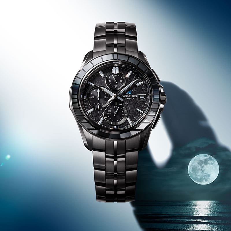 Casio OCWS7000CN1A | OCEANUS Manta Black