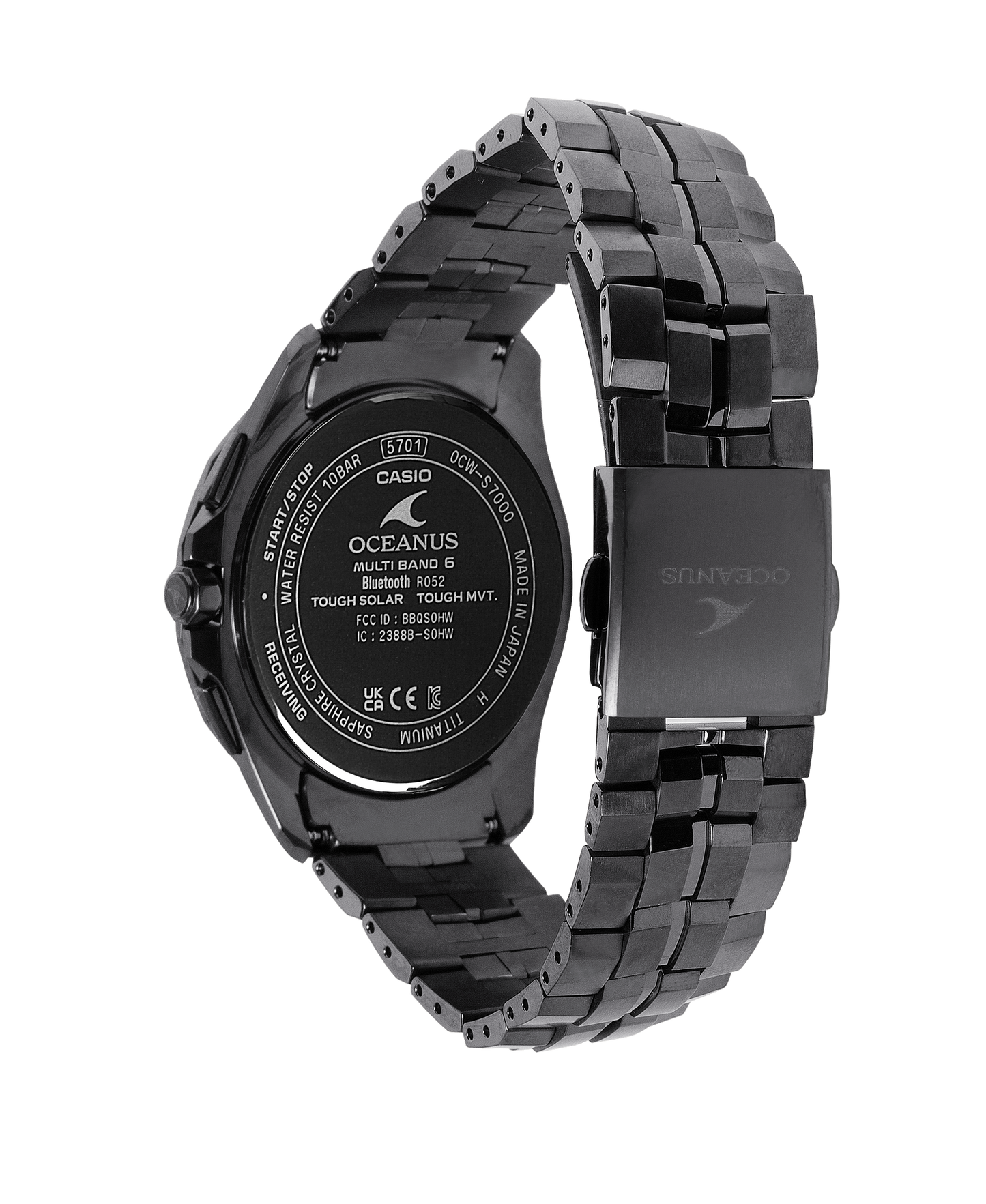 Casio OCWS7000B-2A | OCEANUS Manta Blue, Light blue