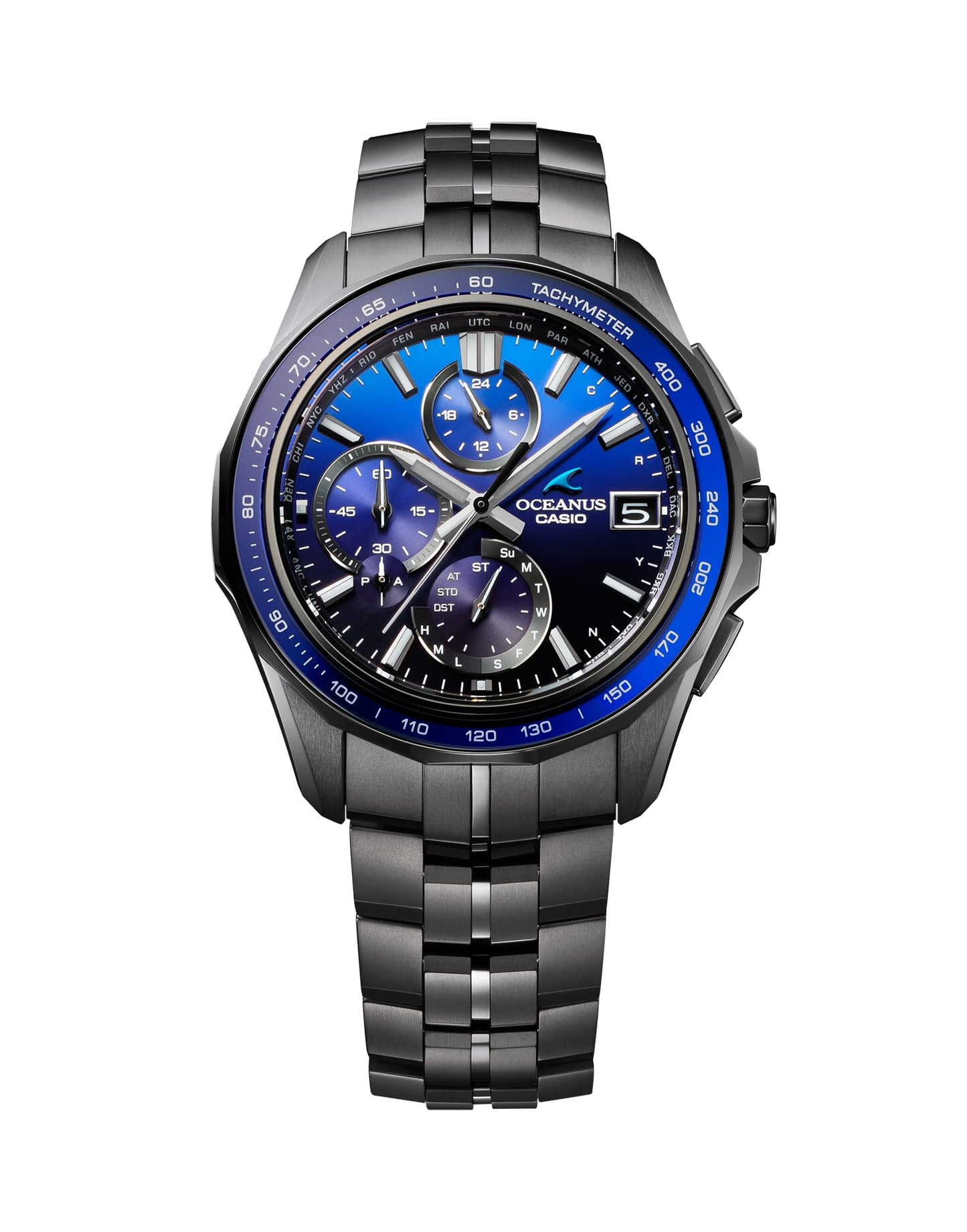Casio OCWS7000B-2A | OCEANUS Manta Blue, Light blue