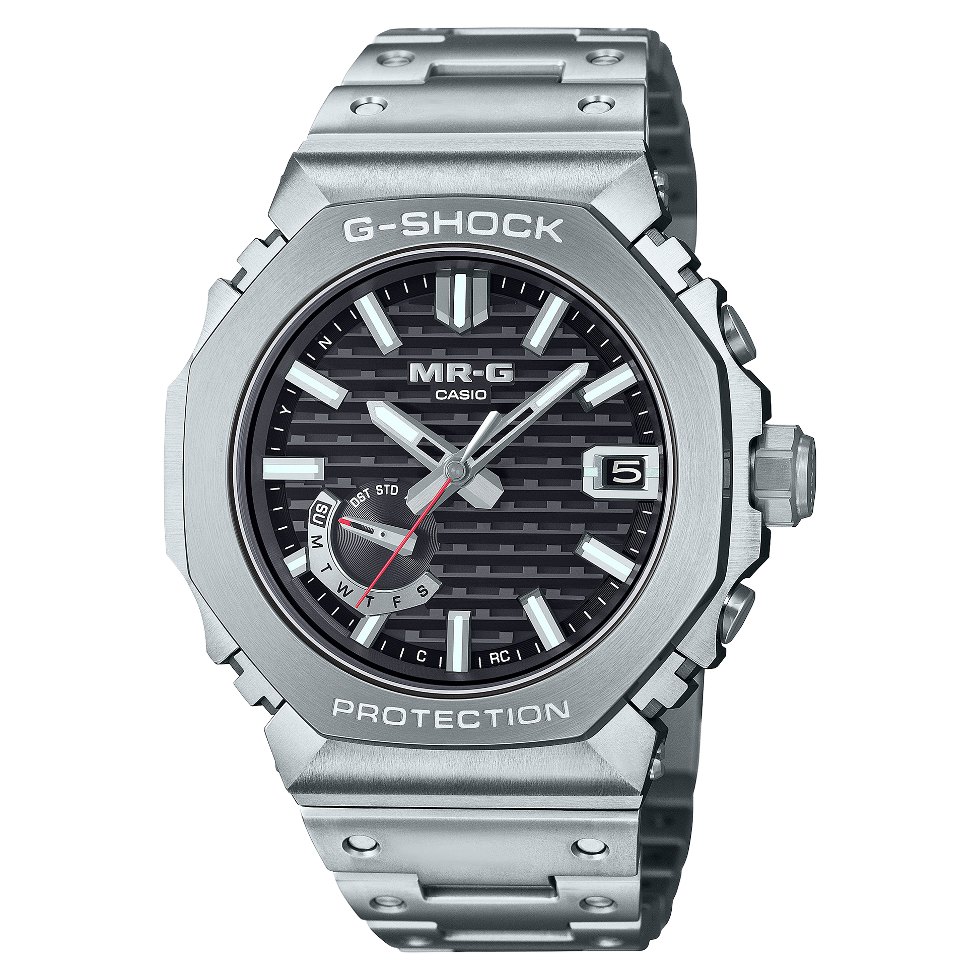 Casio MRGB2100D-1A | Titanium G-SHOCK MRGB2100D-1A: Silver Luxury G-SHOCK | Casio