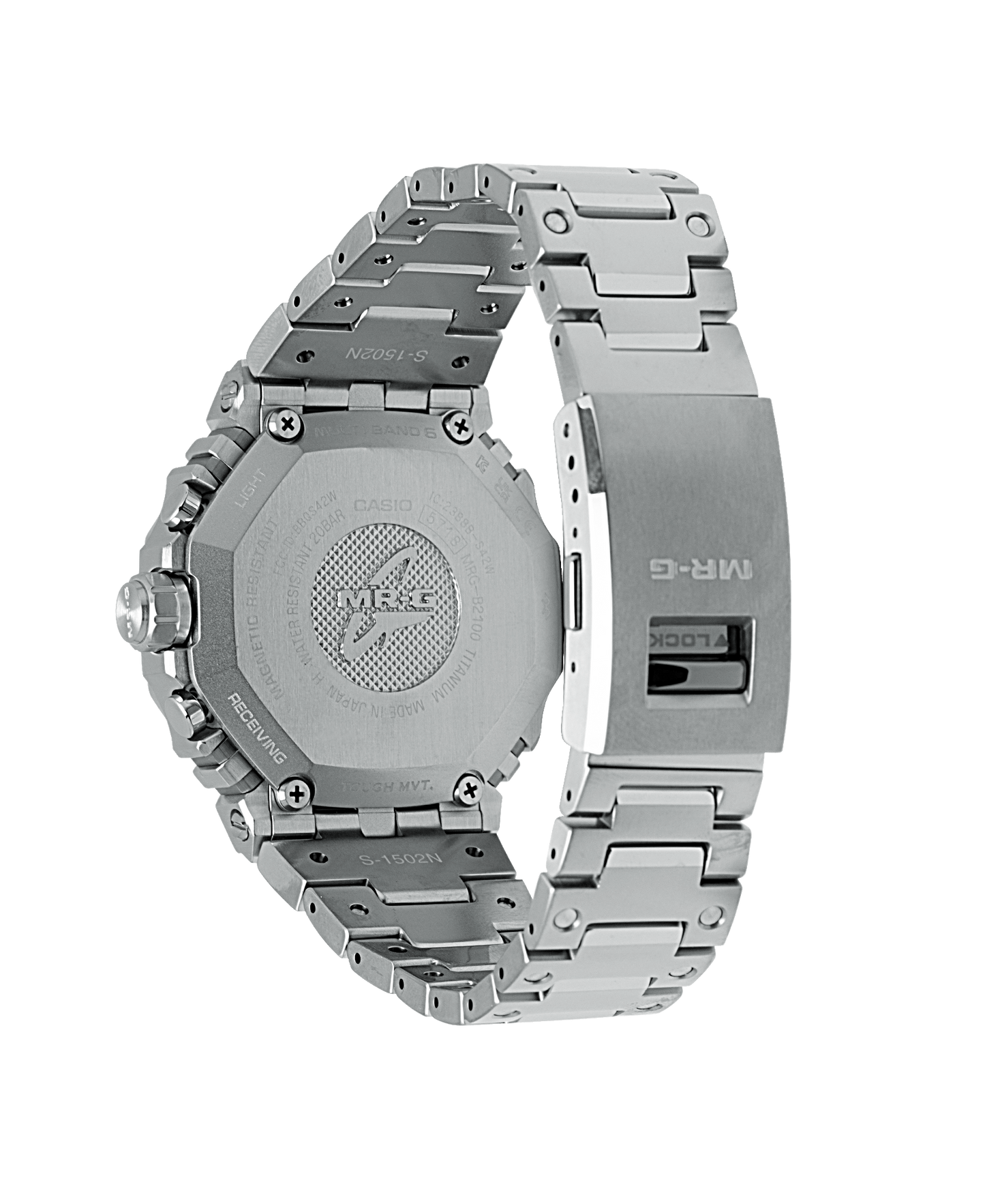 Casio MRGB2100D-1A | Titanium G-SHOCK MRGB2100D-1A: Silver Luxury G-SHOCK | Casio