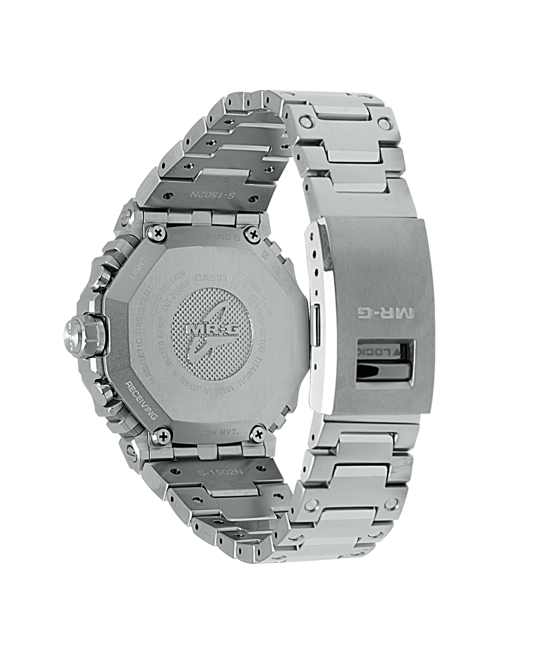 Casio MRGB2100D-1A | Titanium G-SHOCK MRGB2100D-1A: Silver Luxury G-SHOCK | Casio
