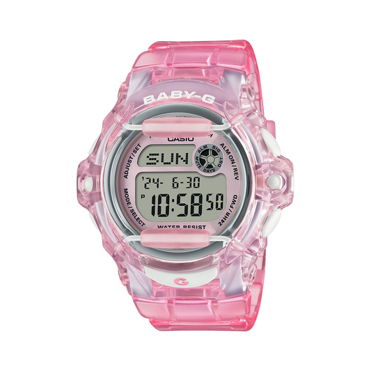 Casio BG169R-4 | BABY-G Transparent Pink Women's Watch