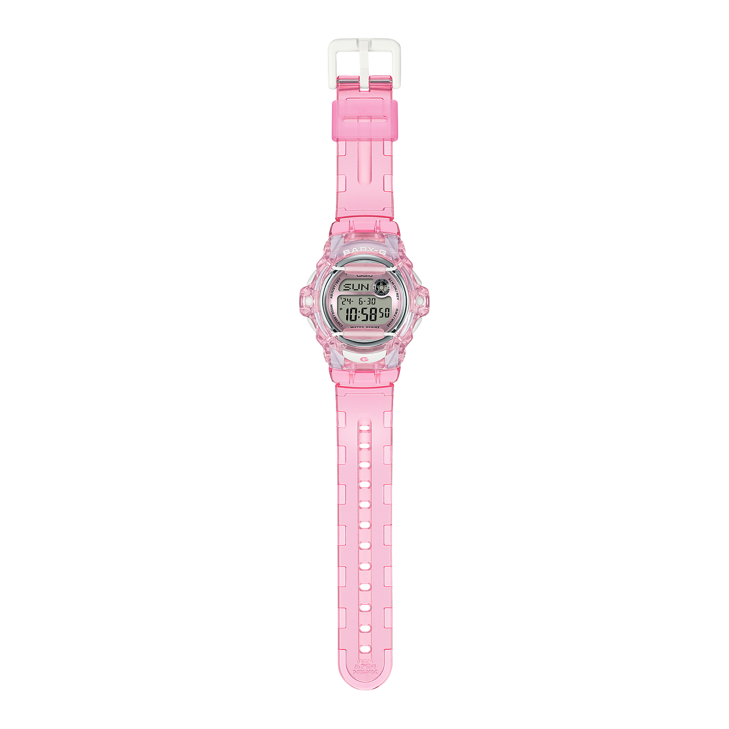 Casio BG169R-4 | BABY-G Transparent Pink Women's Watch
