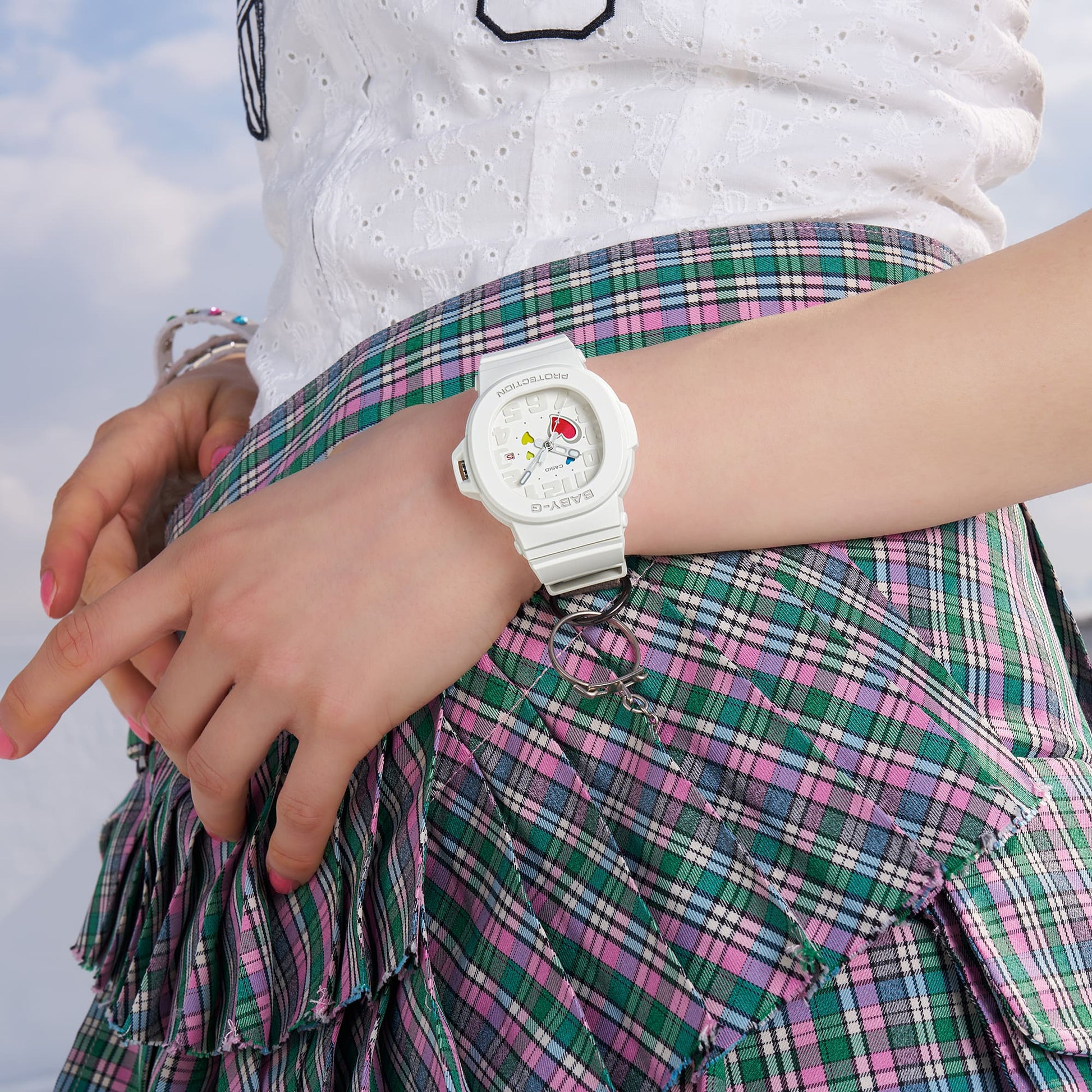 Casio BGA10-7A | BABY-G ANALOG White