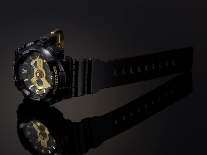 Casio BA110-1A | Women's BABY-G Black Analog Digital Watch