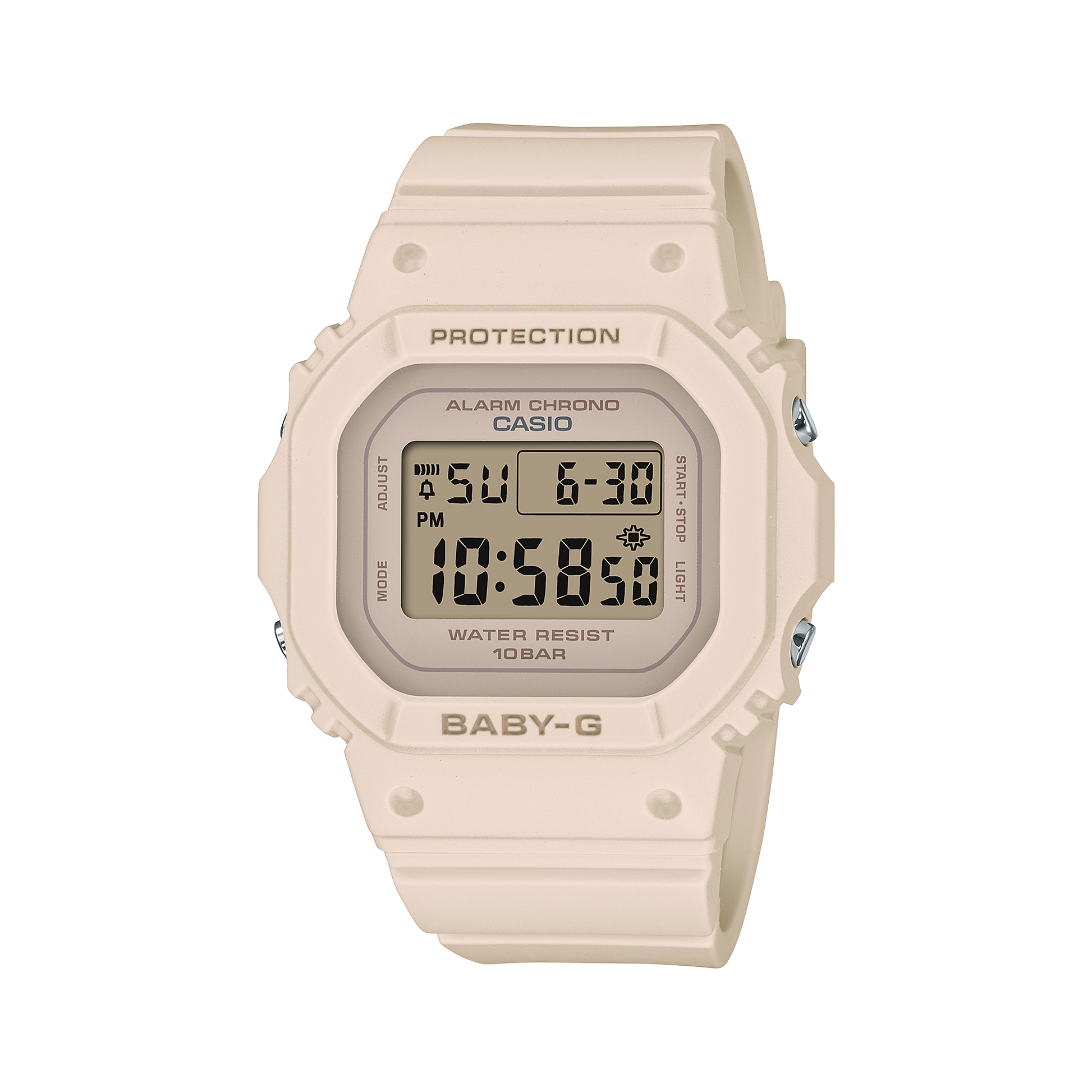 Casio BGD565-4 | BABY-G Women's Beige Pink Watch