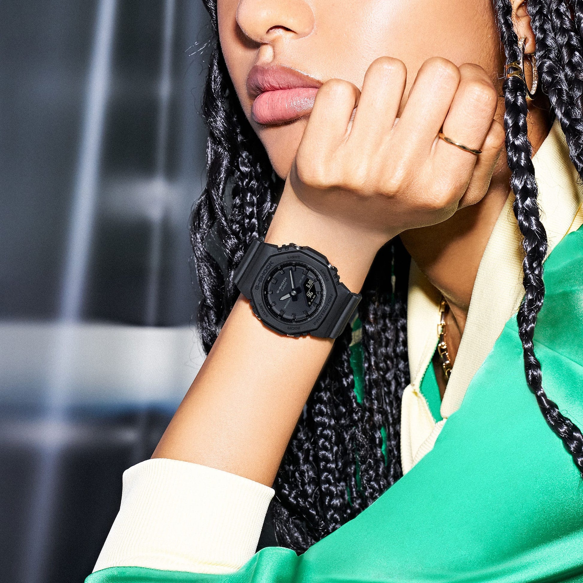 Casio GMAP2100BB-1A | Small G-SHOCK Matte Black Watch | Casio G-SHOCK