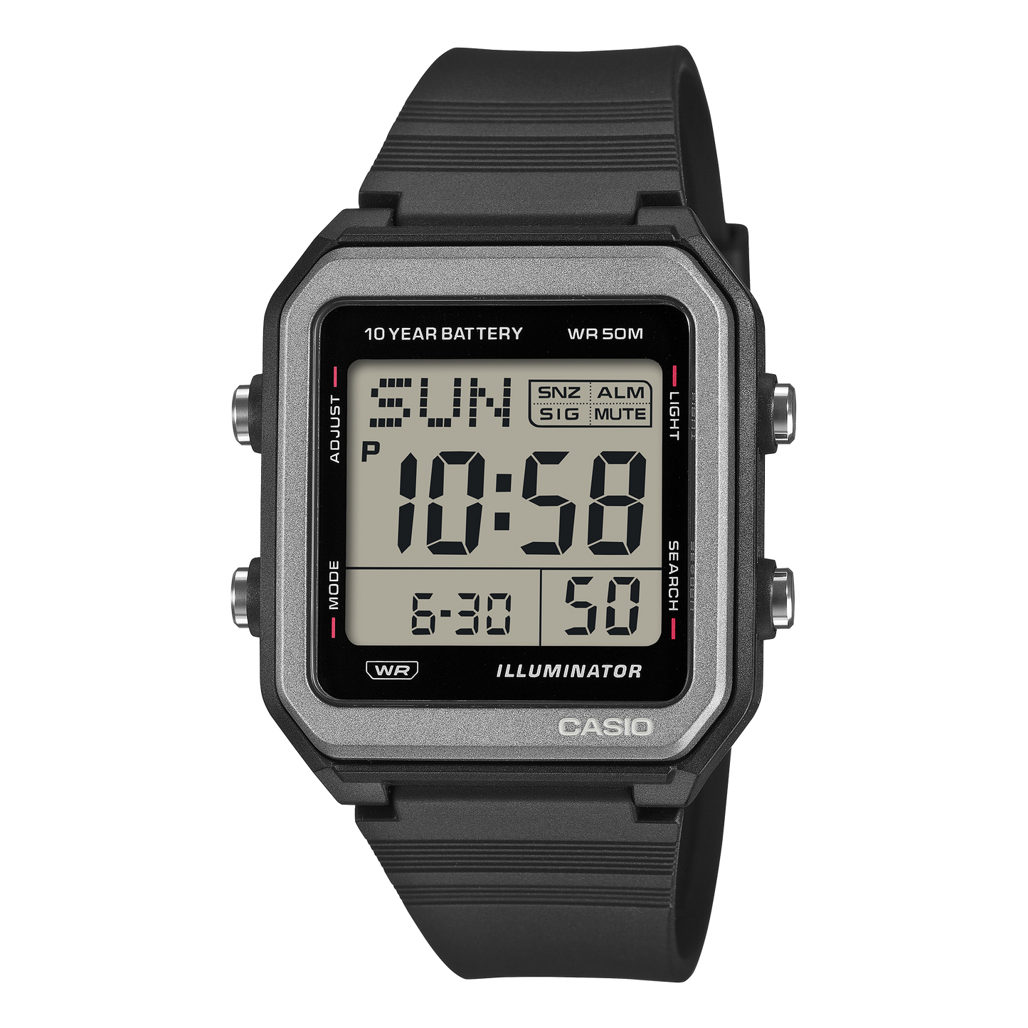 Casio W221H-1AV Black