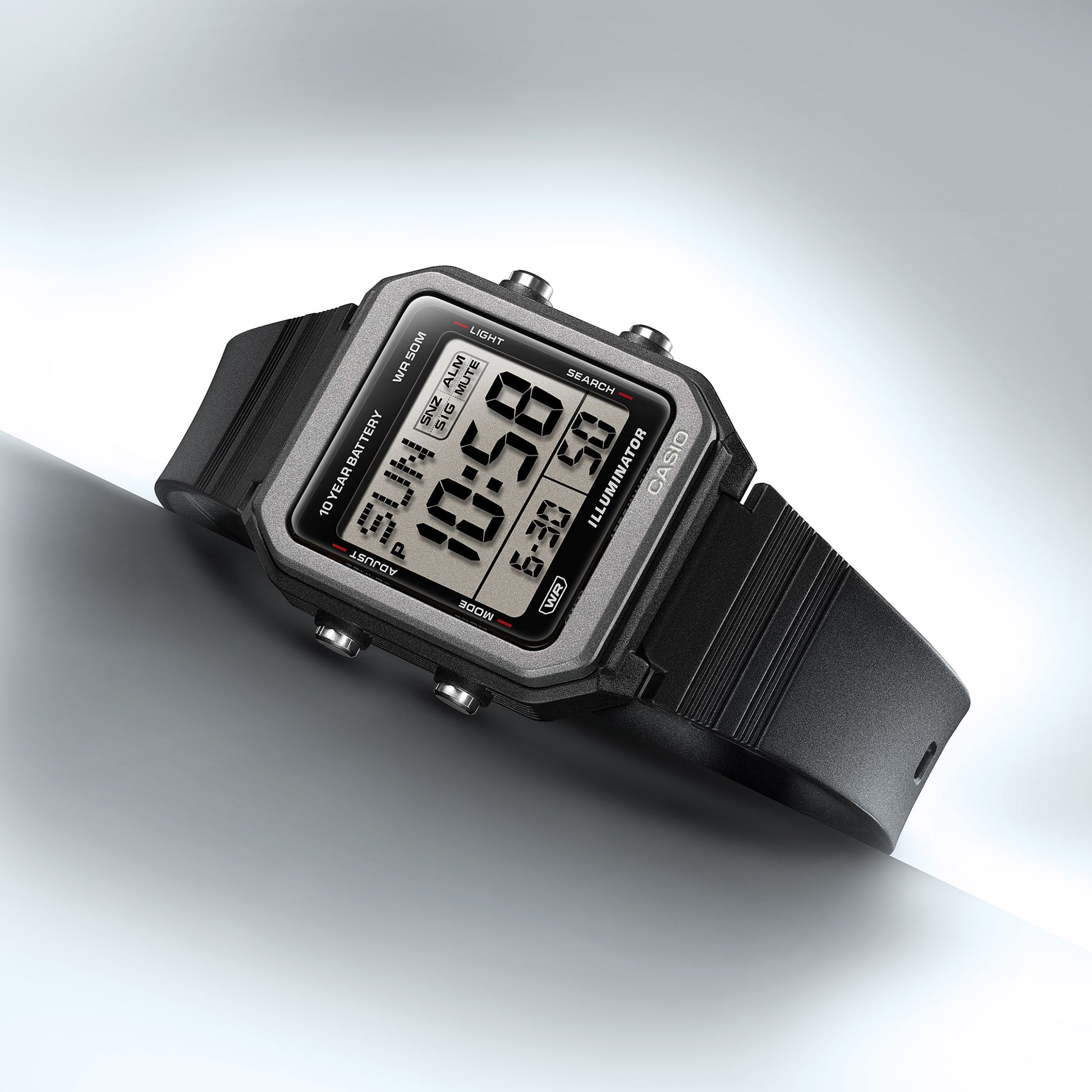Casio W221H-1AV Black