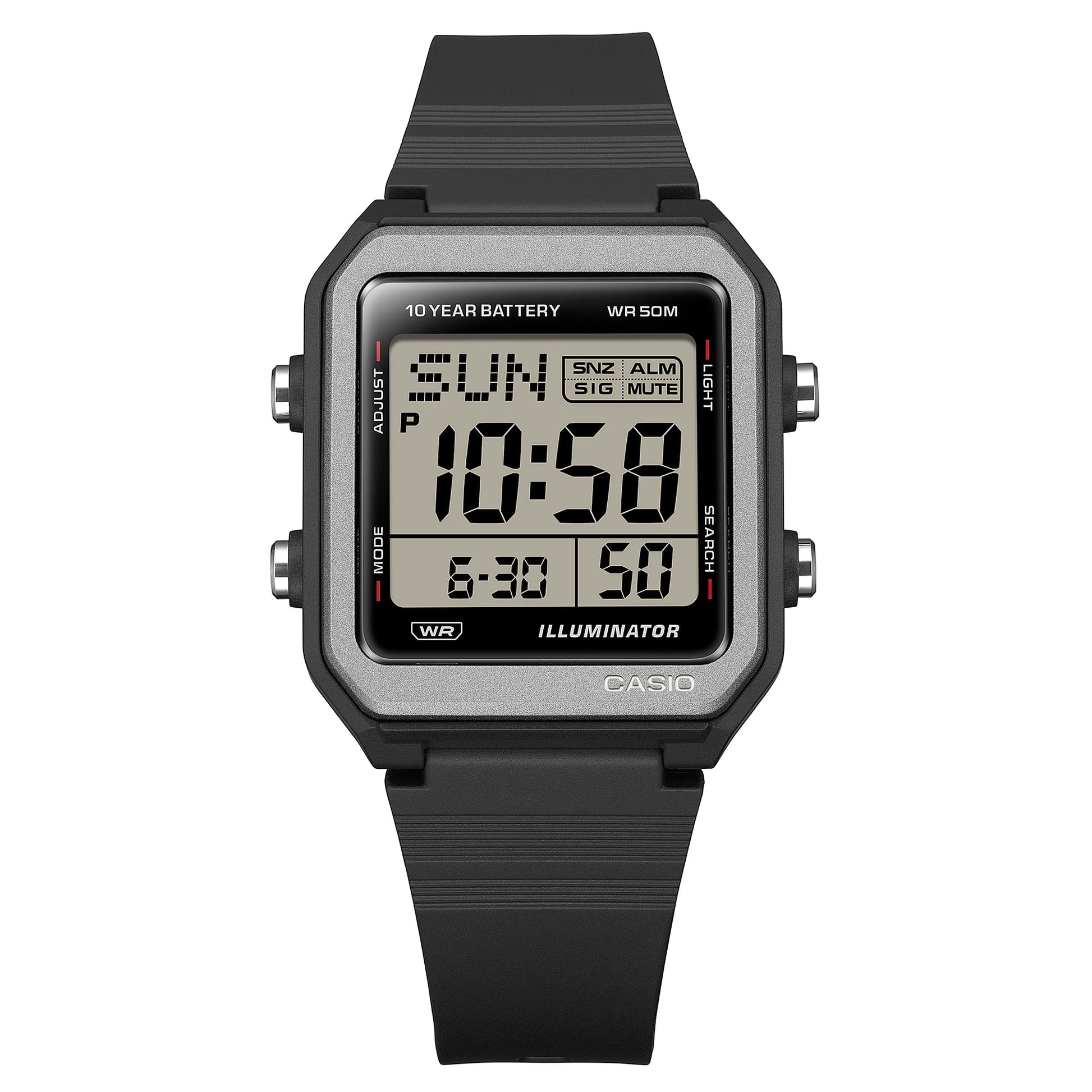 Casio W221H-1AV Black