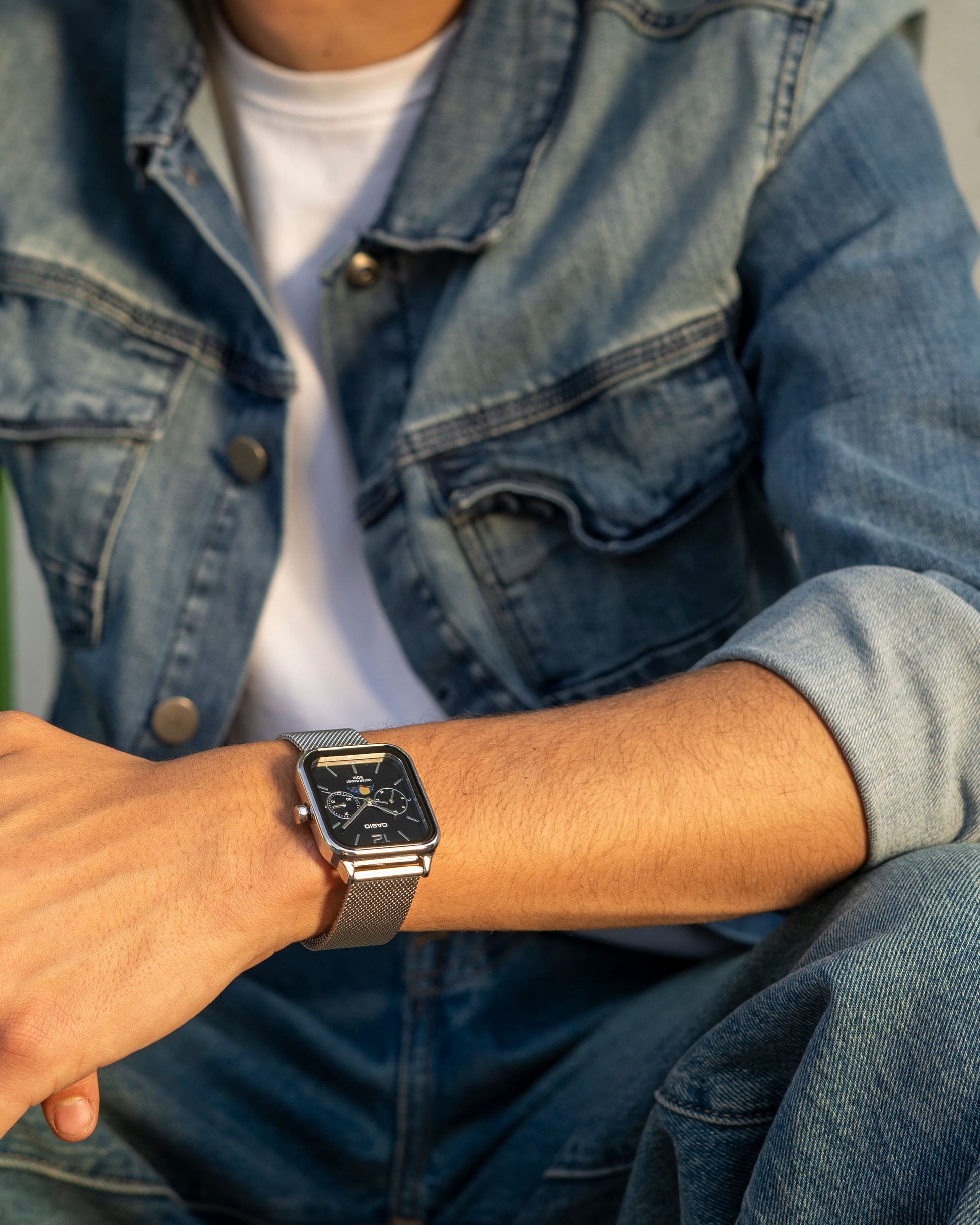 Casio MTPM305MC-1AV Silver