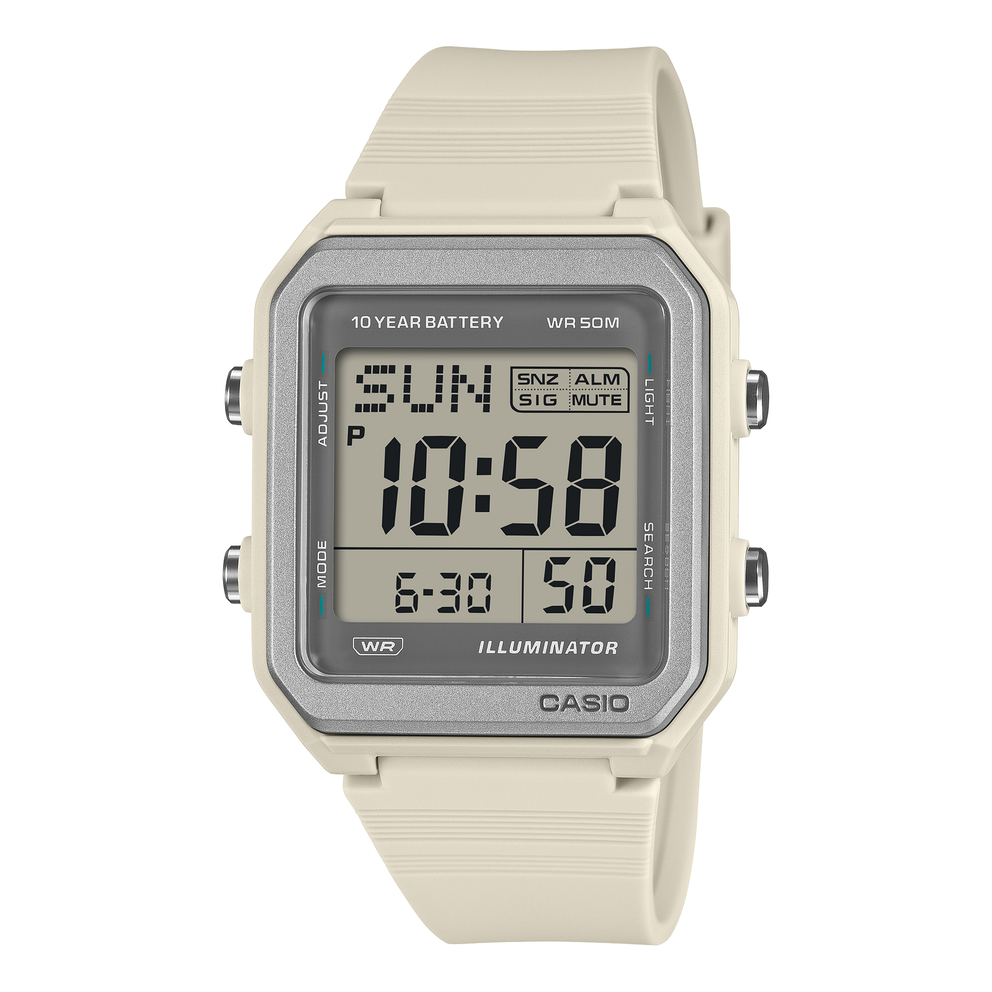 Casio W221H-8AV Silver